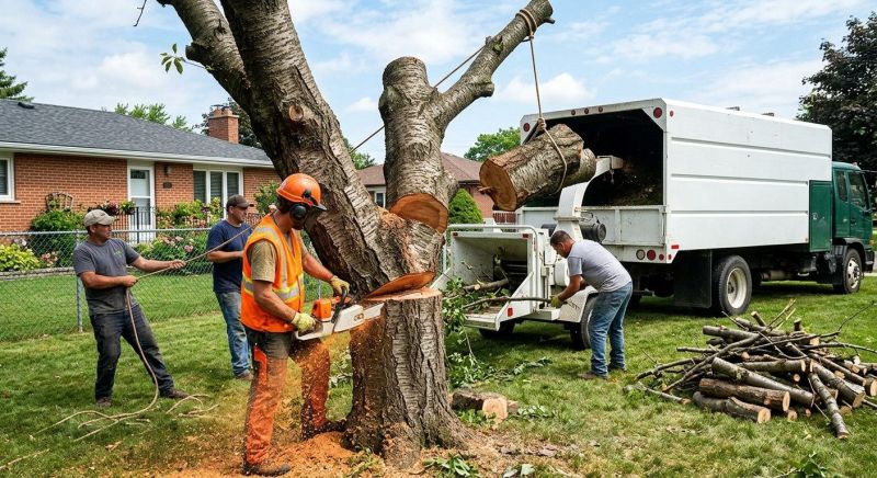 Hickory Tree Removal in Doylestown, PA